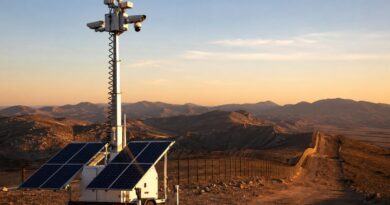 Torres solares móviles ganan terreno para reforzar la seguridad en fronteras, faenas y zonas remotas