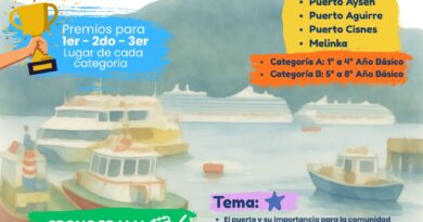 Emporcha celebra su aniversario con concurso de dibujo y convoca a escolares del litoral de Aysén